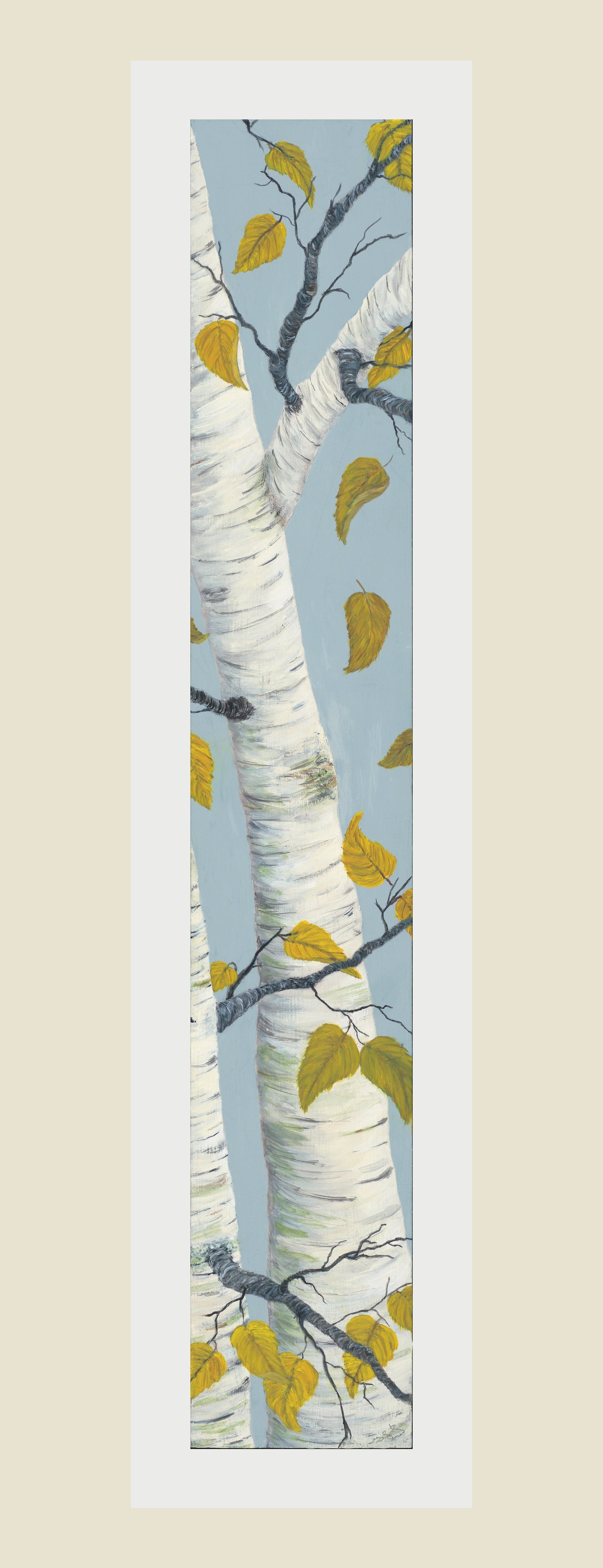 Skinny Birch print