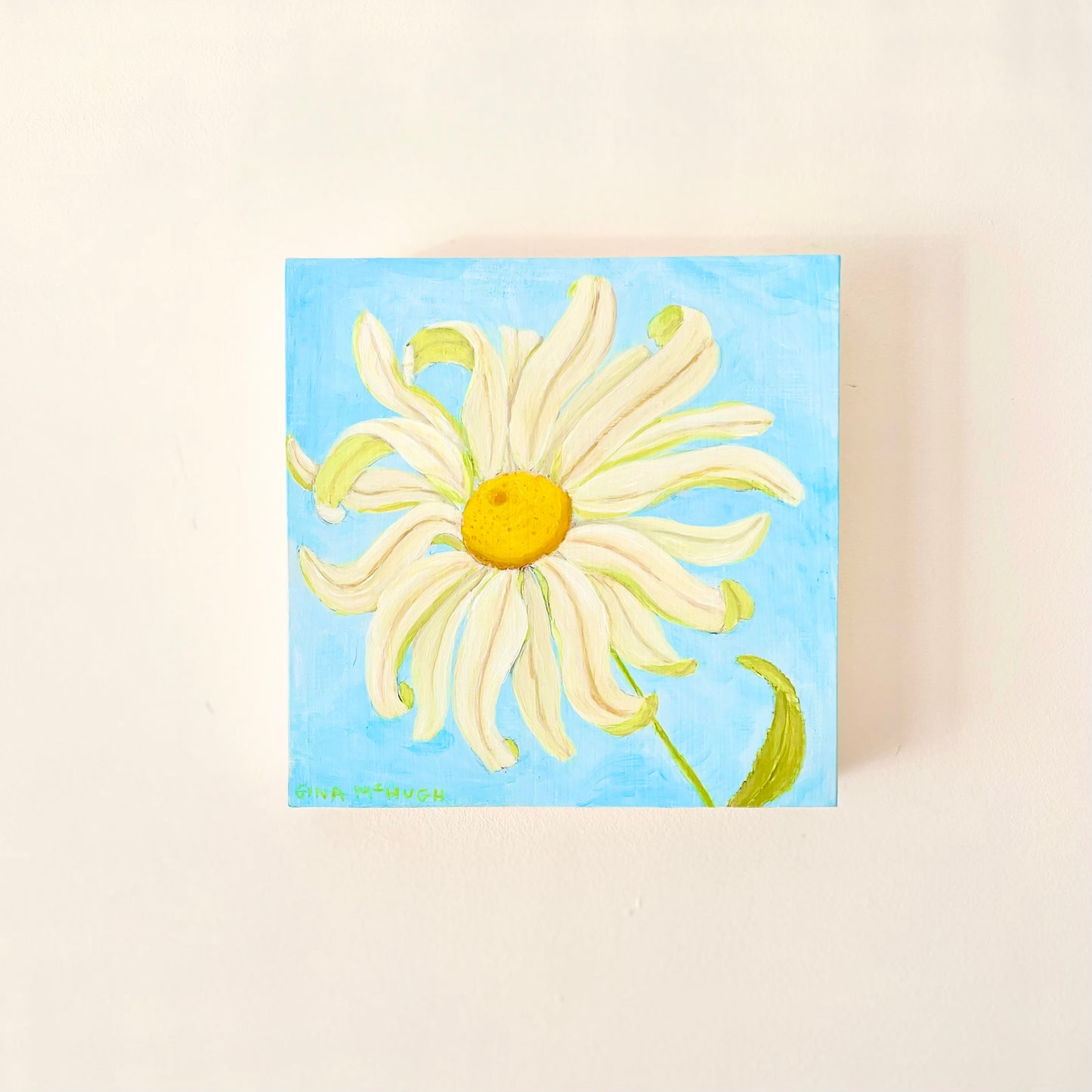 Whimsical Shasta Daisy - Original Painting