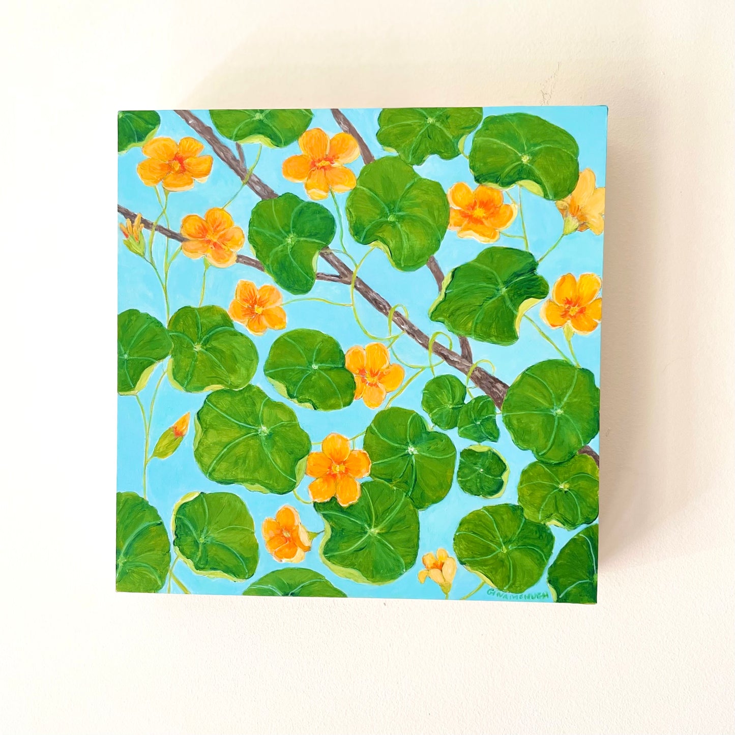 Nasturtiums - Original Painting