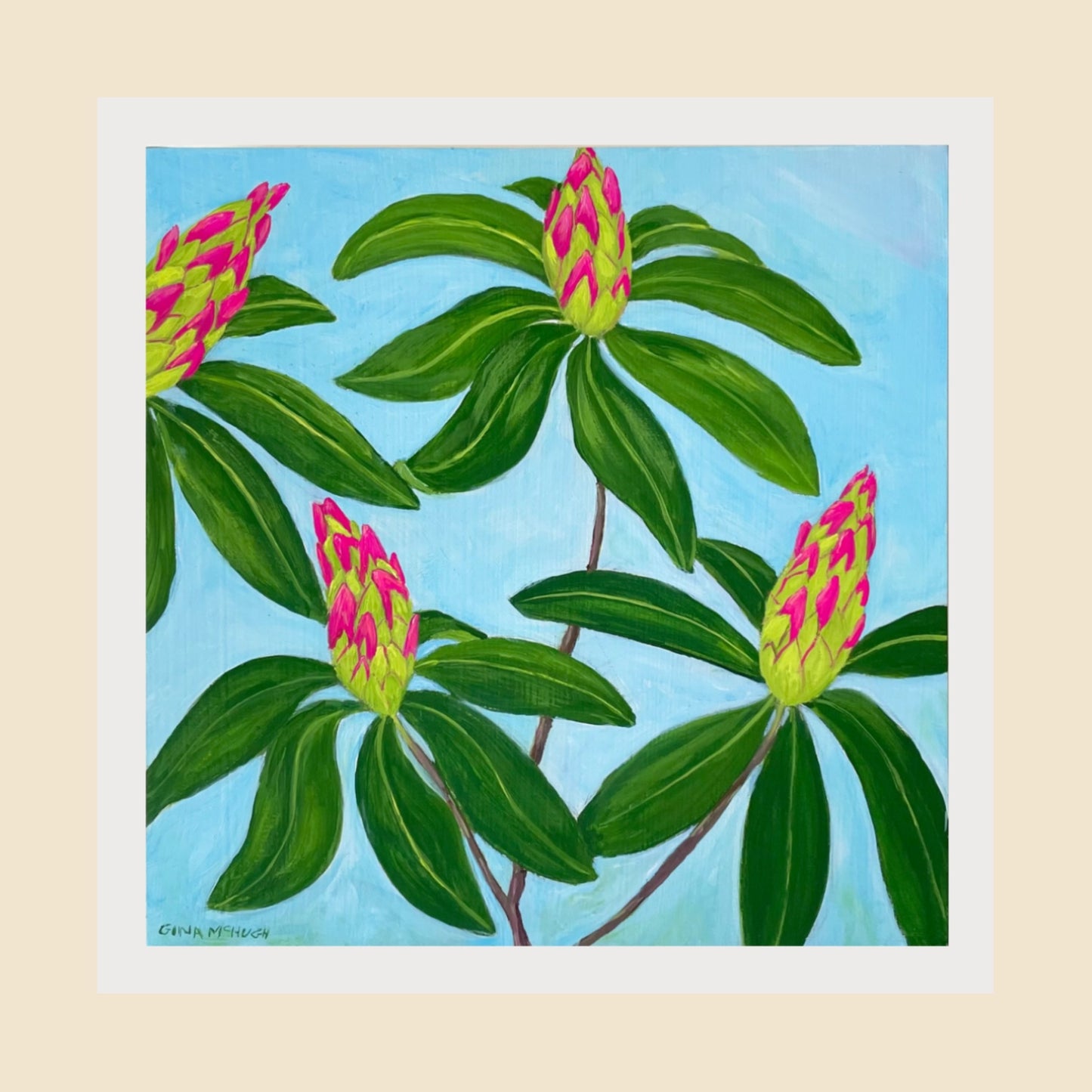 Rhododendrons Print