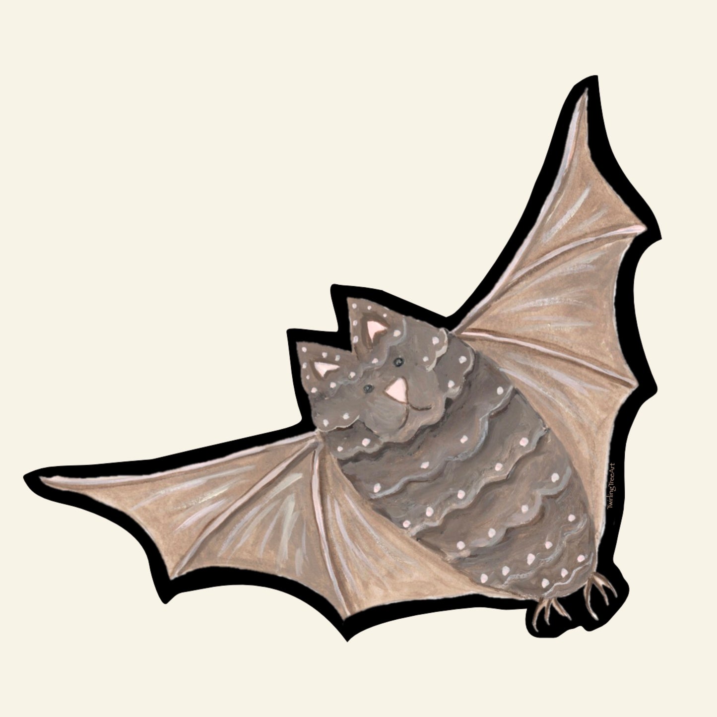 Bat Decorative Vinyl Sticker
