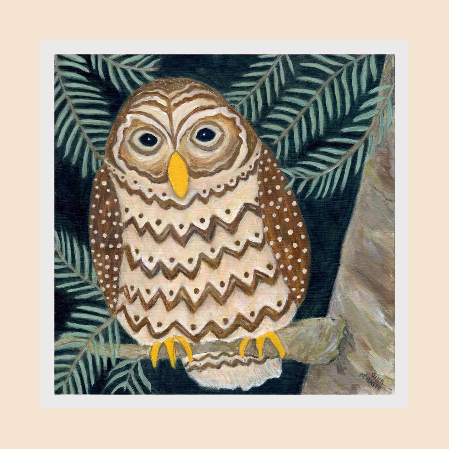 “Watching Over You” - Barred Owl Print