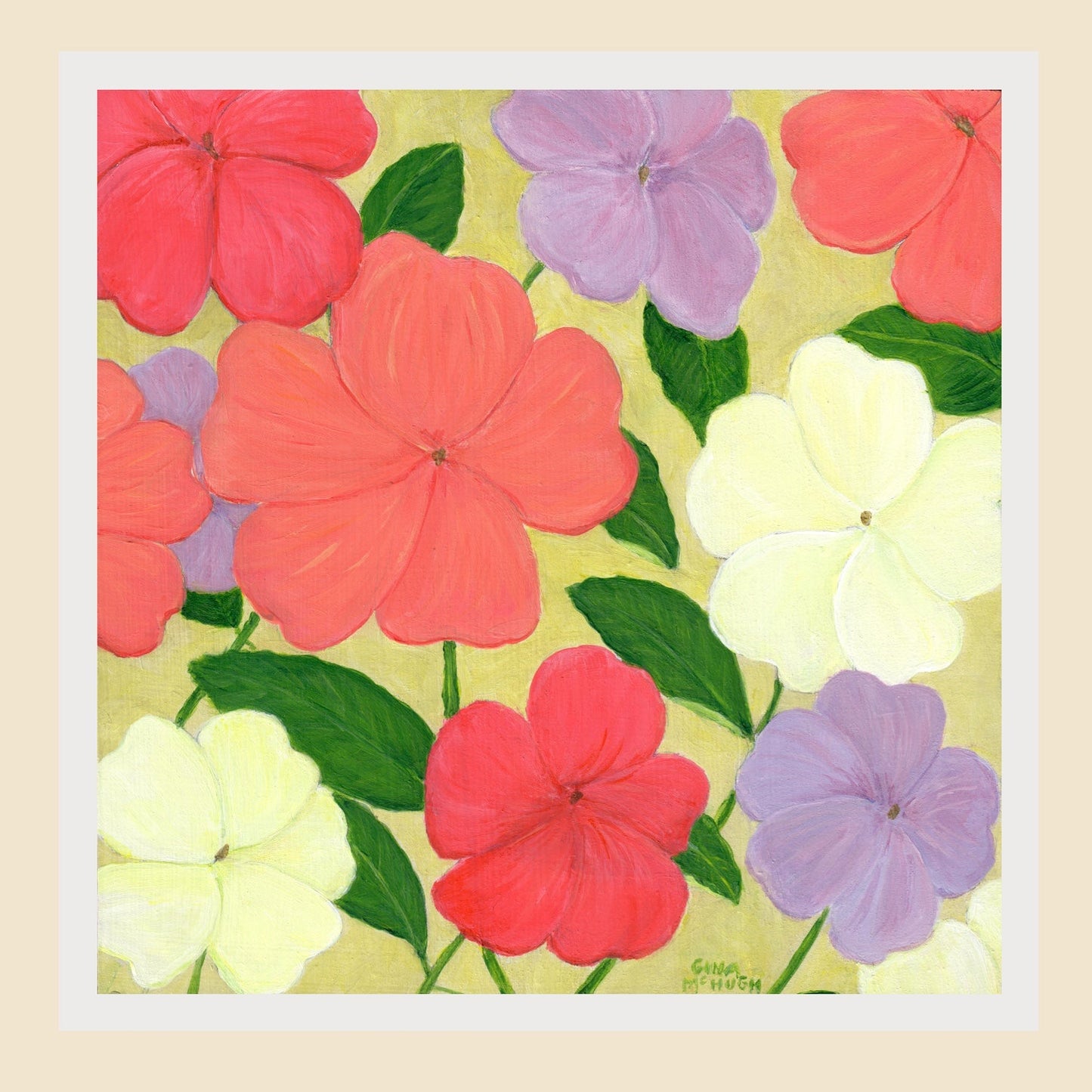 Impatiens Print