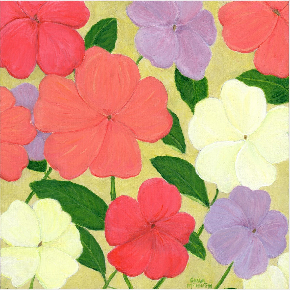 Impatiens Print