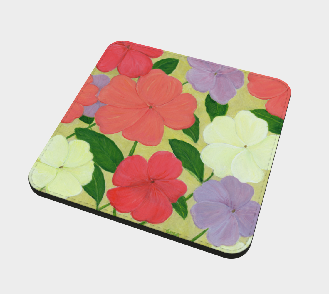 Impatiens coaster