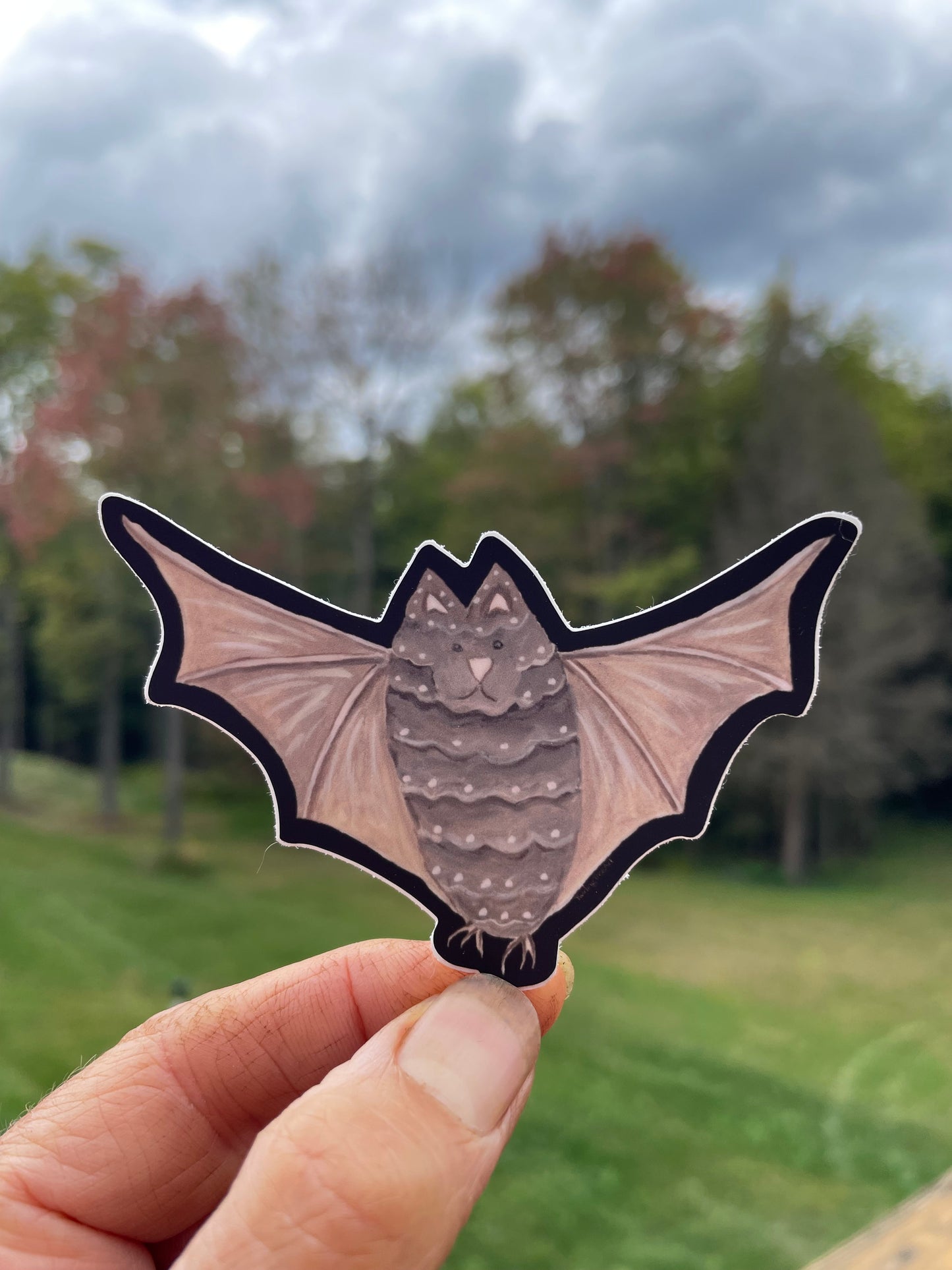 Bat Decorative Vinyl Sticker