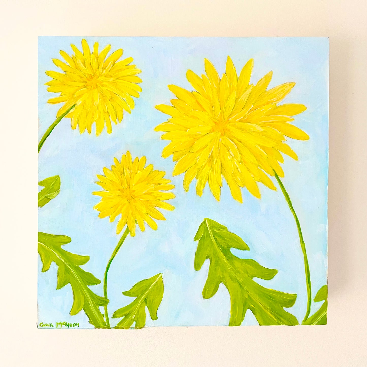 Dandelion Trio- Original Painting