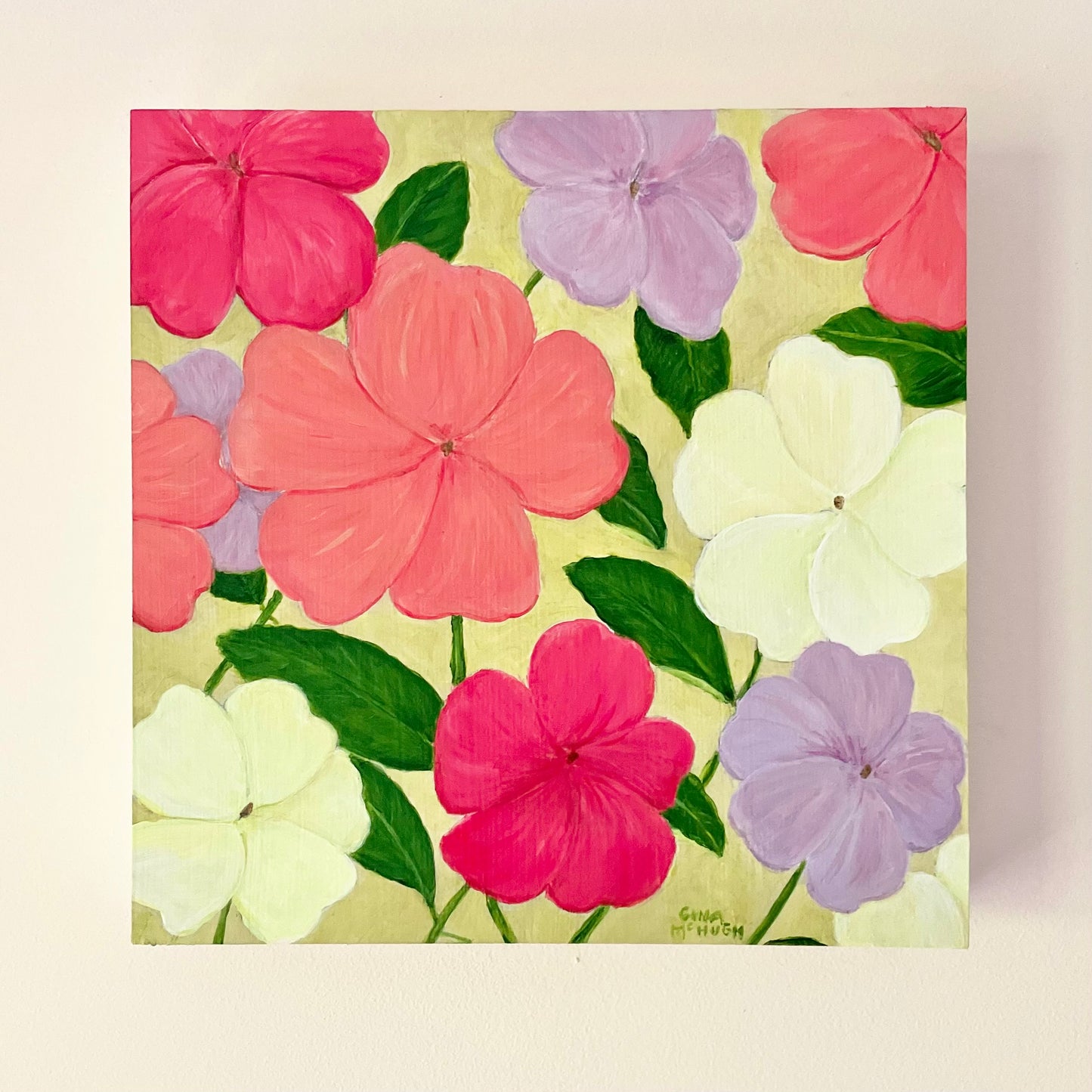 Impatiens - Original Painting