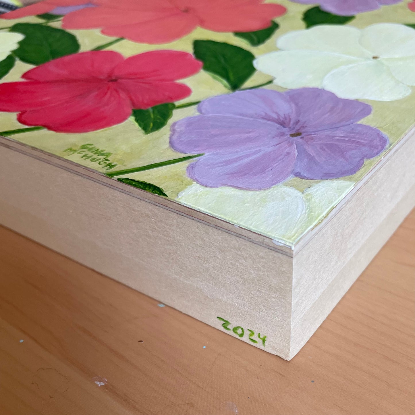 Impatiens - Original Painting