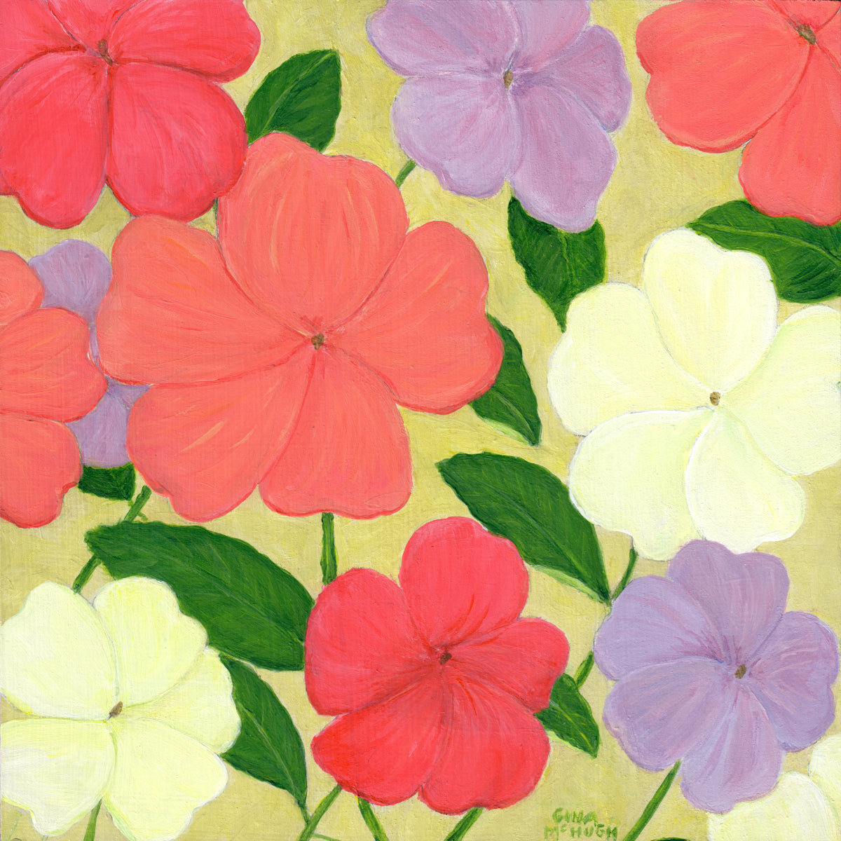 Impatiens - Original Painting