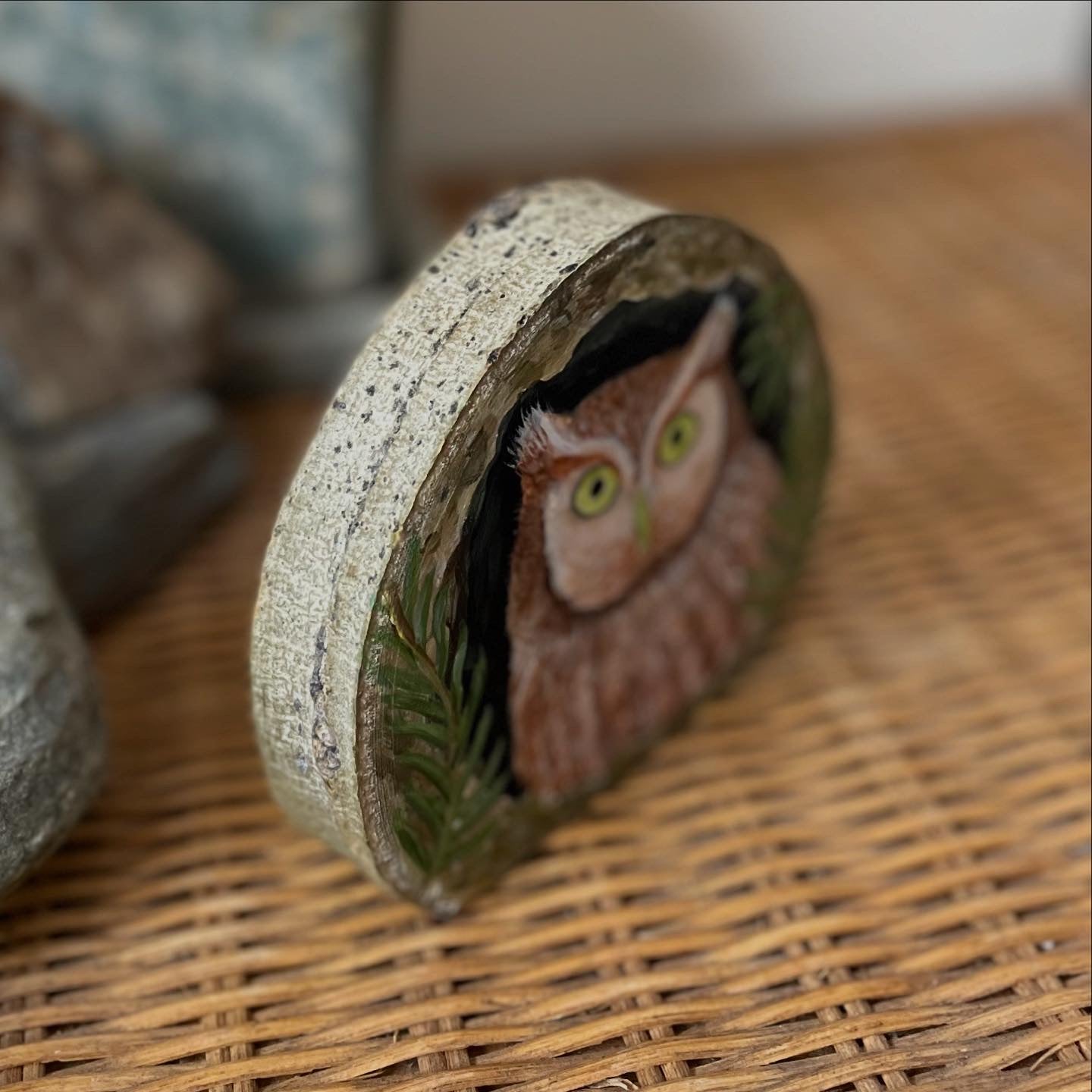 Eastern Screech Owl - Mini Original Painting