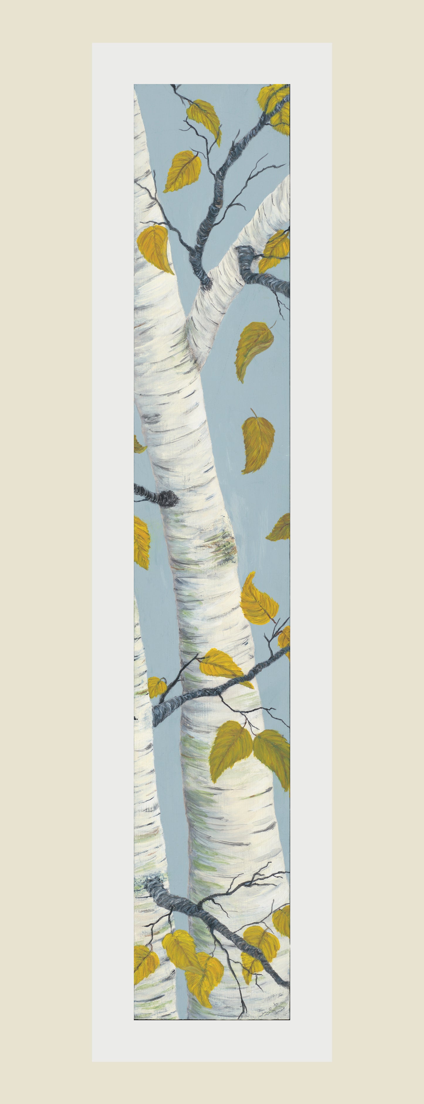 Skinny Birch  print