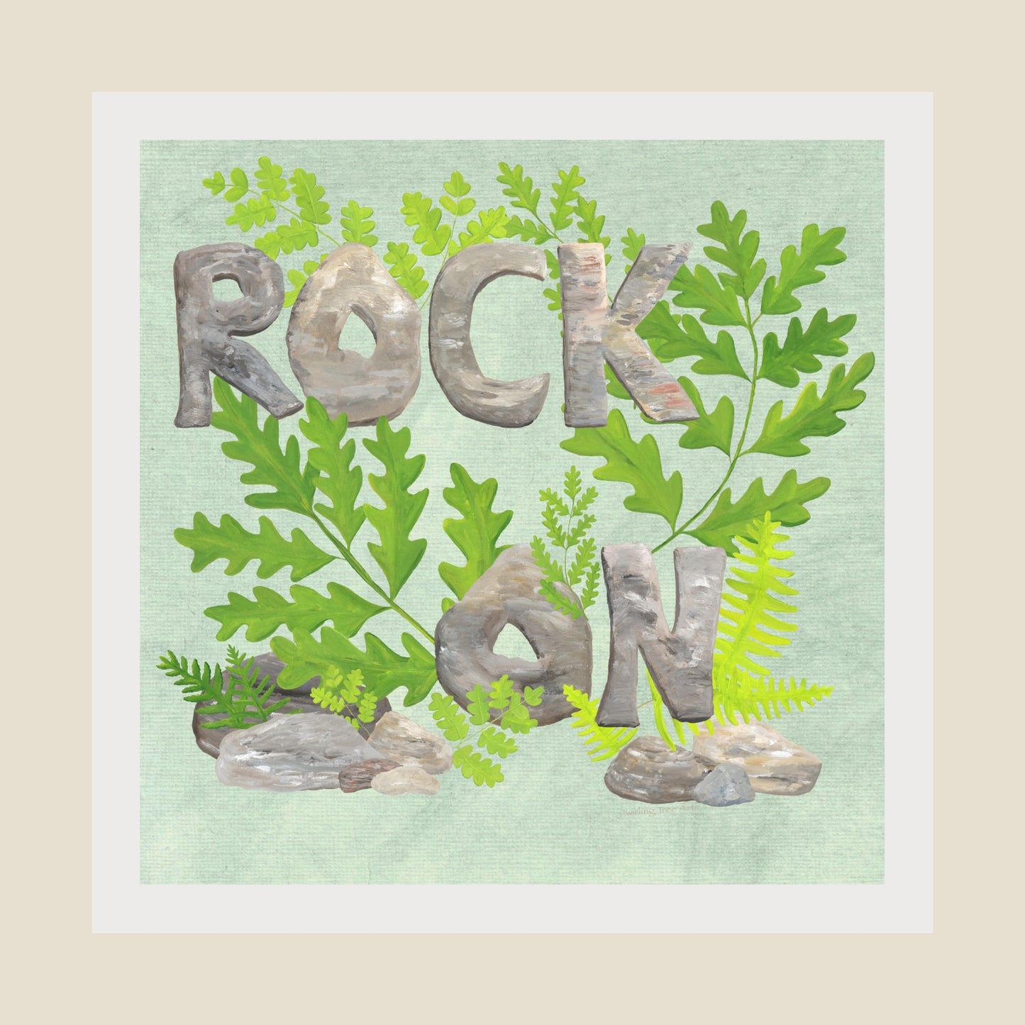 Rock On Print