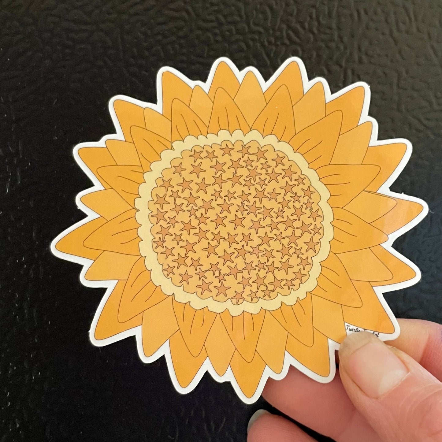 Sunflower Decorative Vinyl Sticker