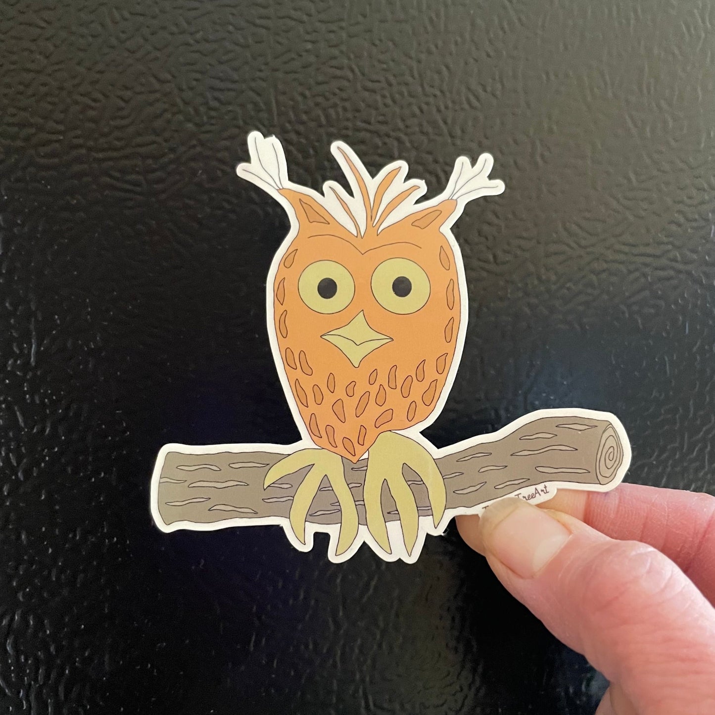 Owl Decorative Vinyl Sticker