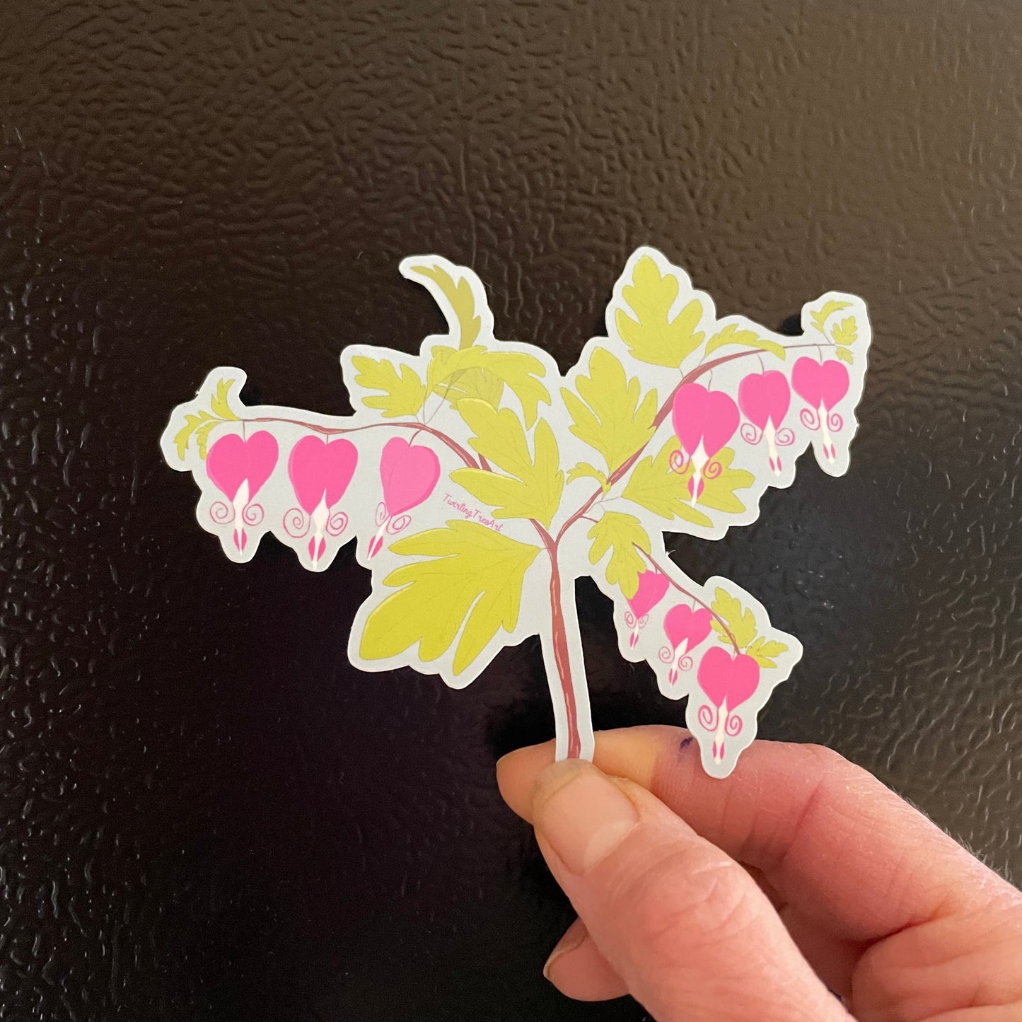 Bleeding Hearts Decorative Vinyl Sticker