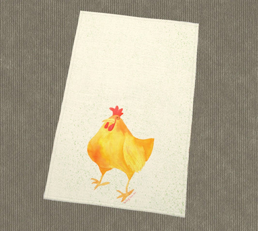 Bertha Chicken Tea Towel