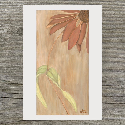 Late Summer Zinnia Print