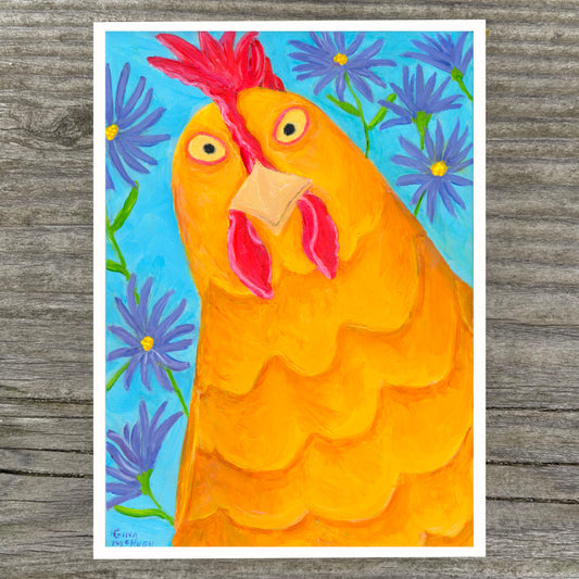 Penelope Chicken Print