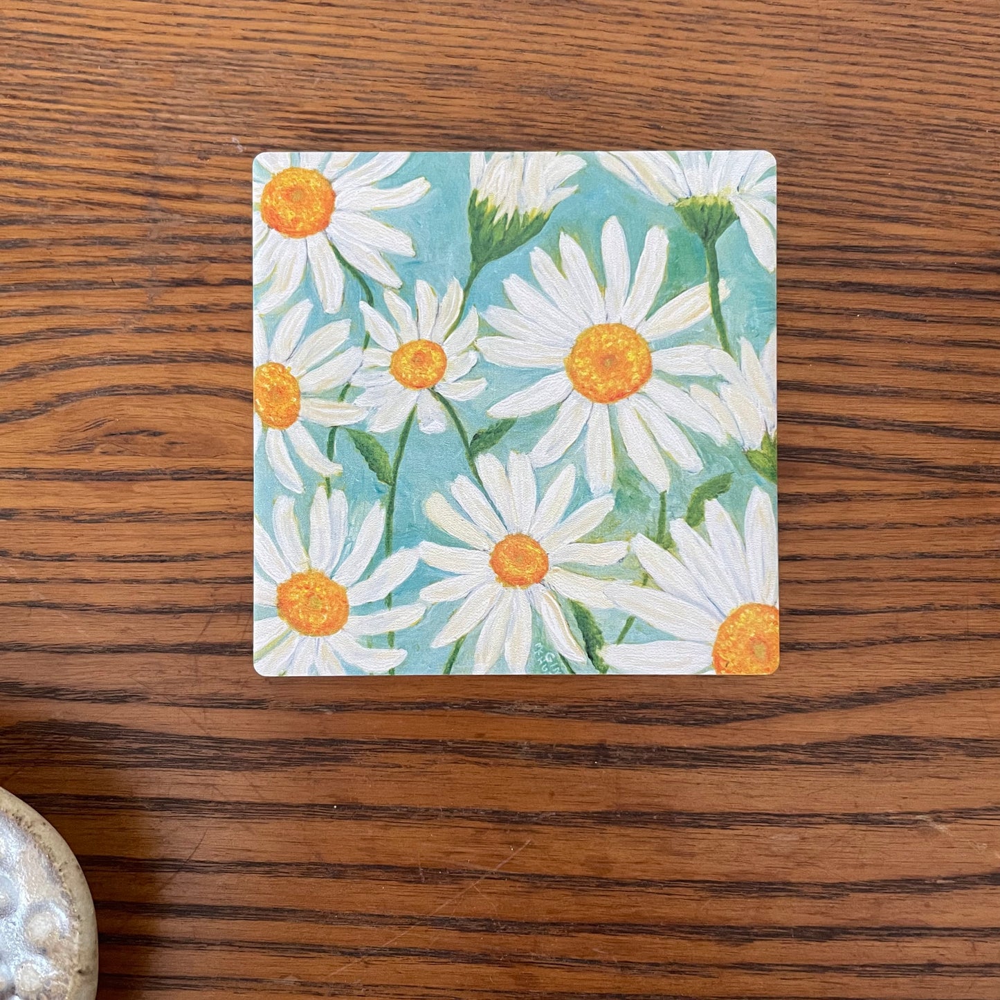 Ox-Eye Daisies coaster