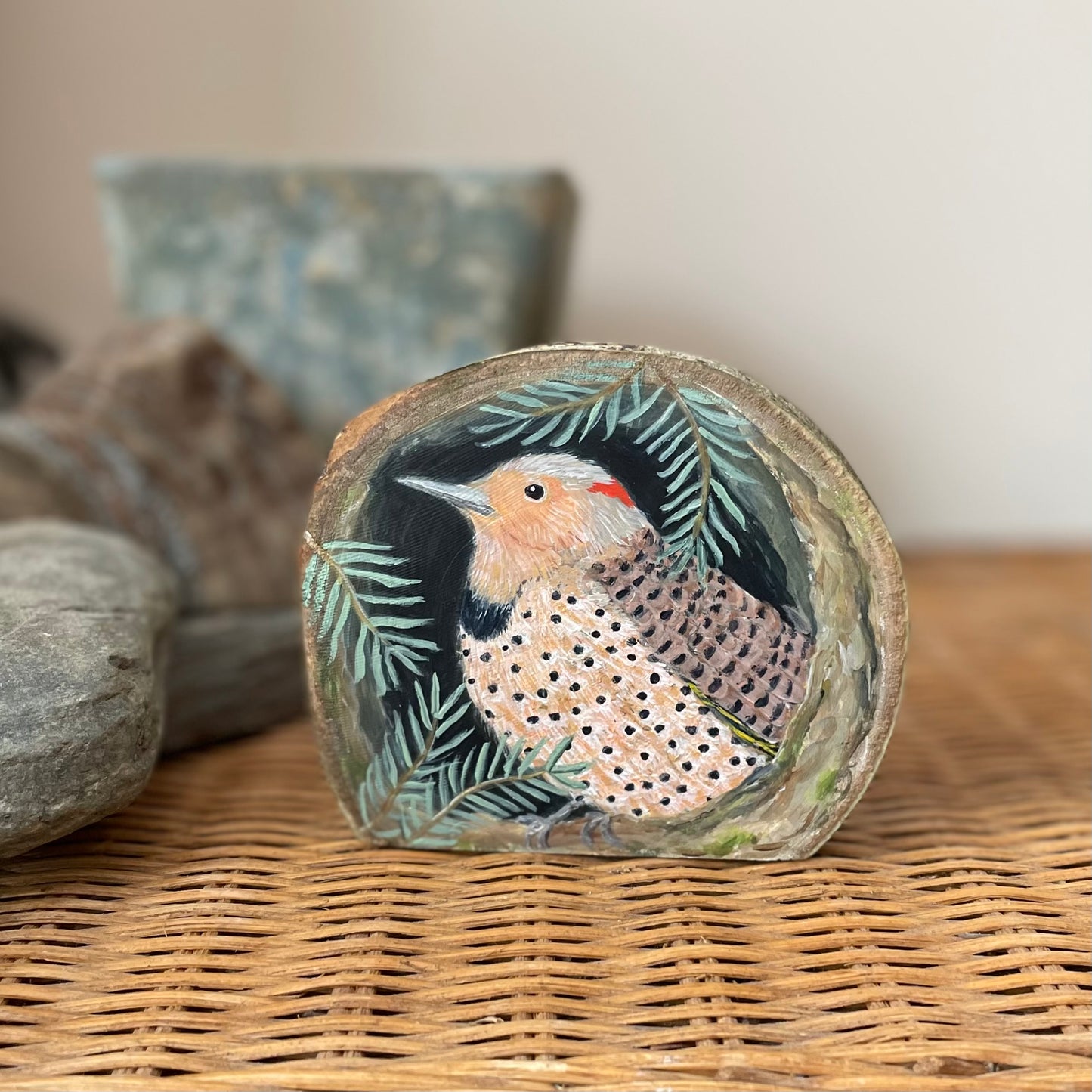 Northern Flicker - Mini Original Painting