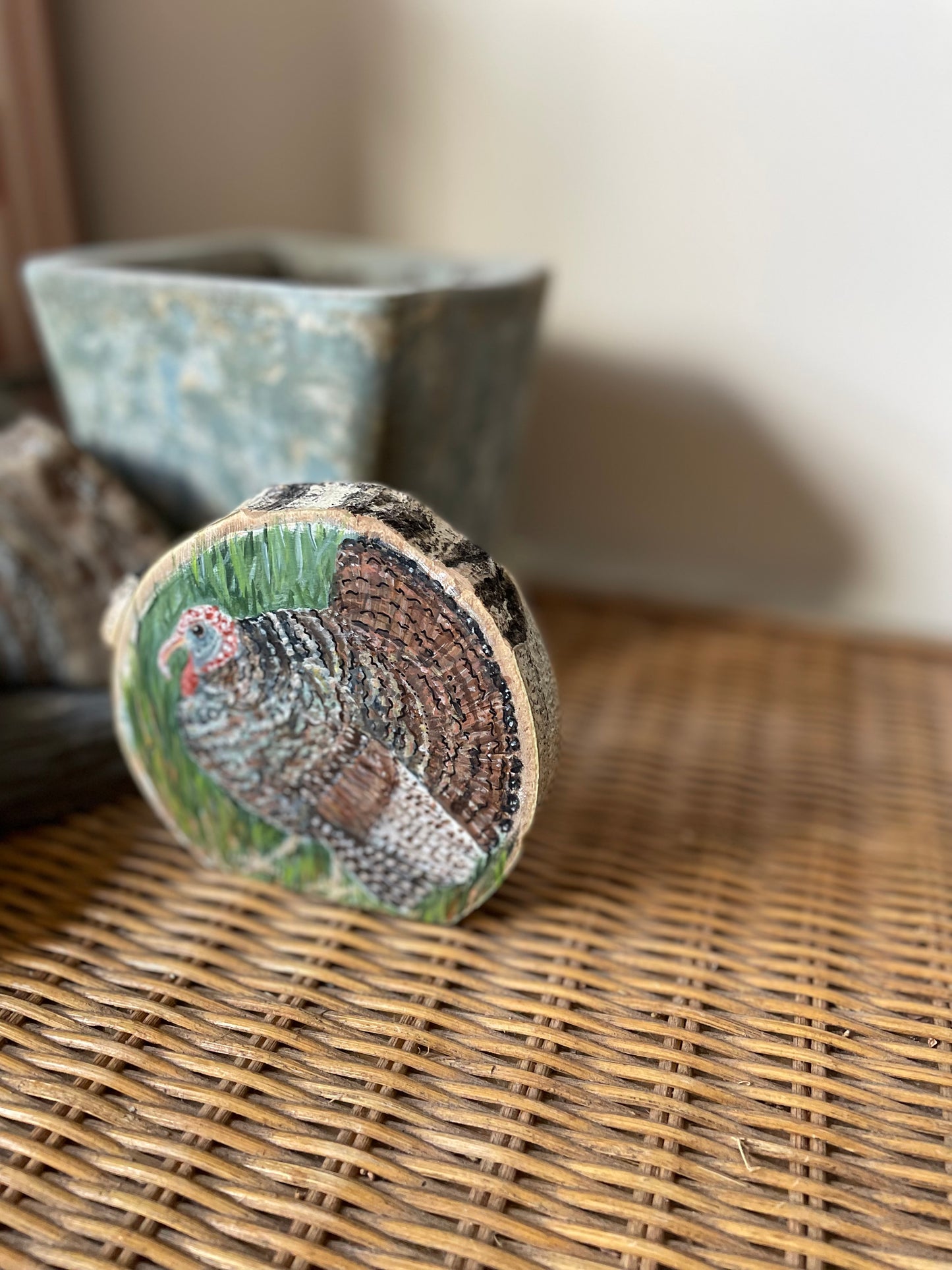 Wild Turkey - Mini Original Painting