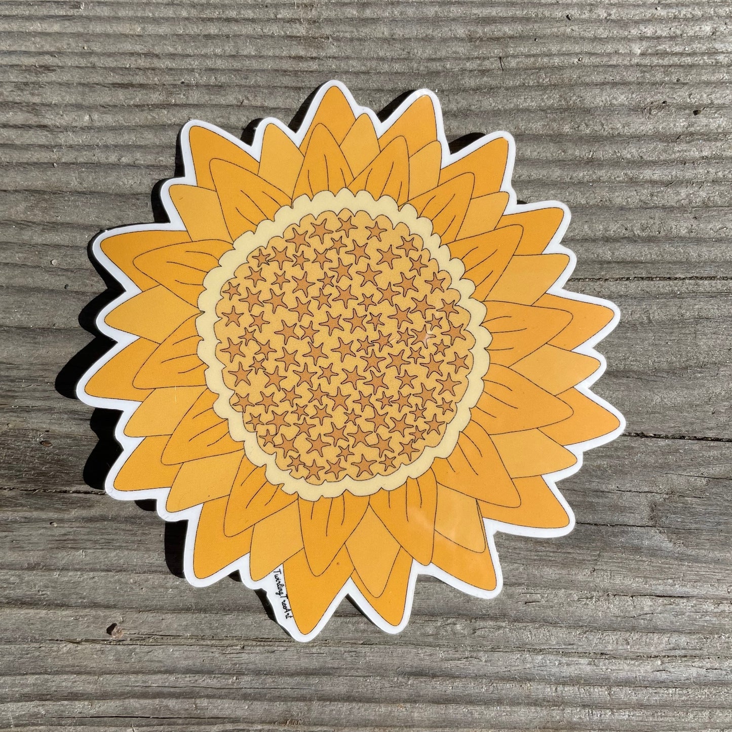 Sunflower Decorative Vinyl Sticker