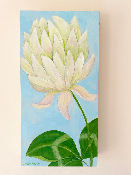 A Single Clover - Original Painting