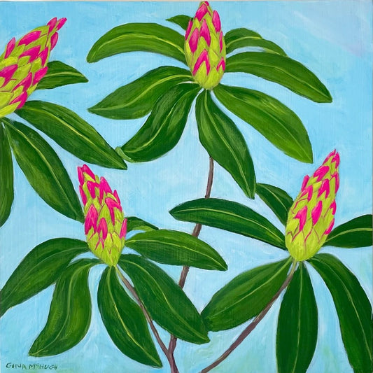 Rhododendrons - Original Painting