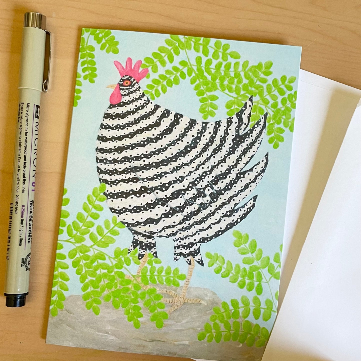 “Lily” Chicken Everyday All Occasion Greeting Card